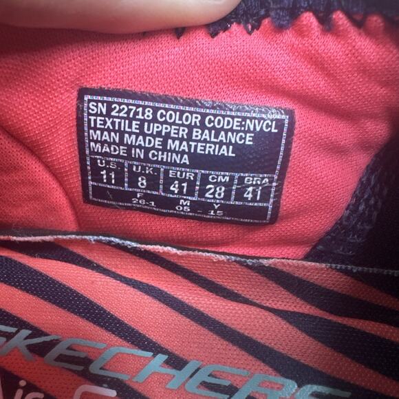 Skechers Women's Stretch-Fit Sneakers Navy Blue Air Cooled Memory Foam Size 11 - Picture 8 of 8